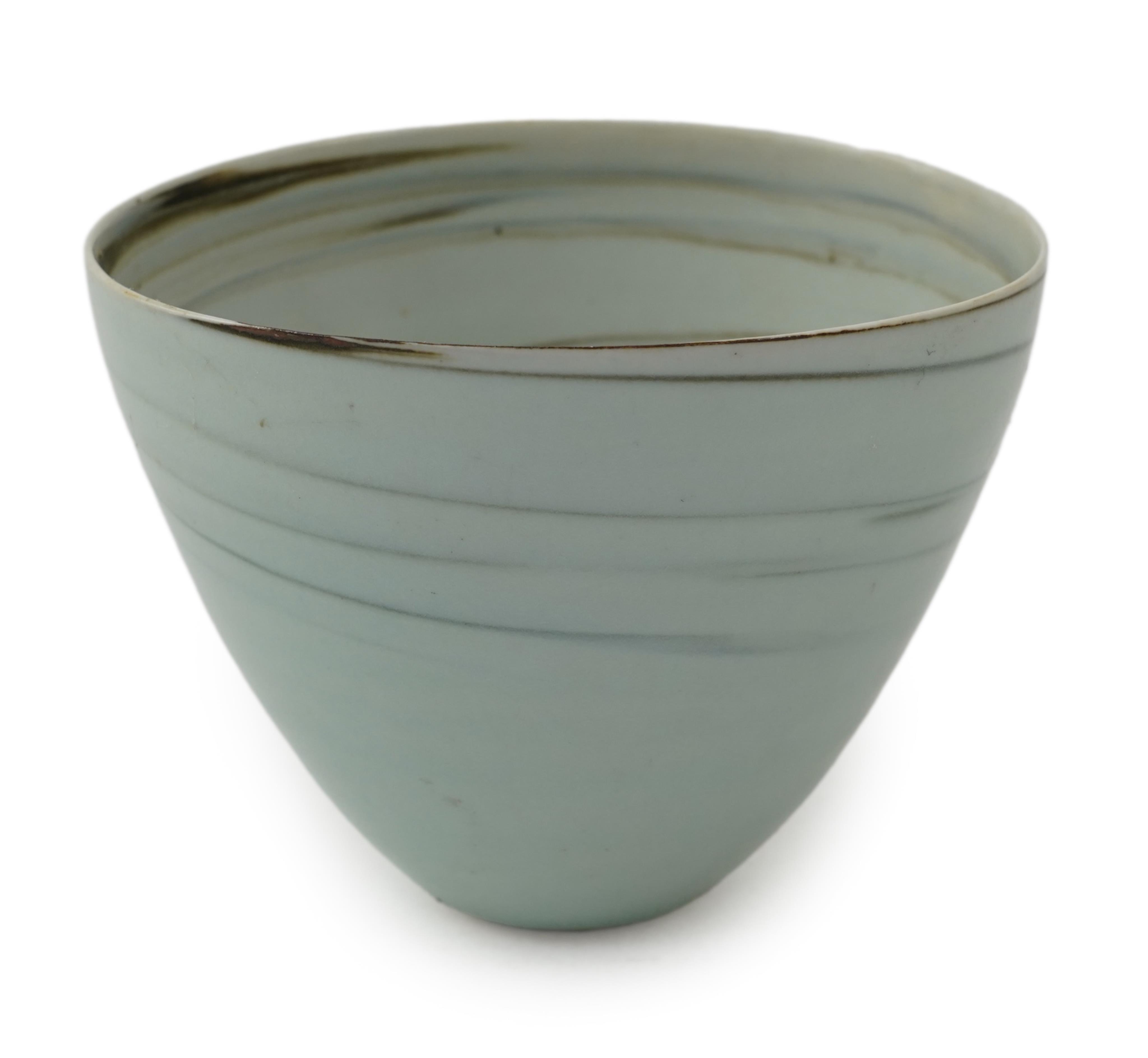 Joanna Constantinidis (1927-2000): A porcelain elliptical bowl
